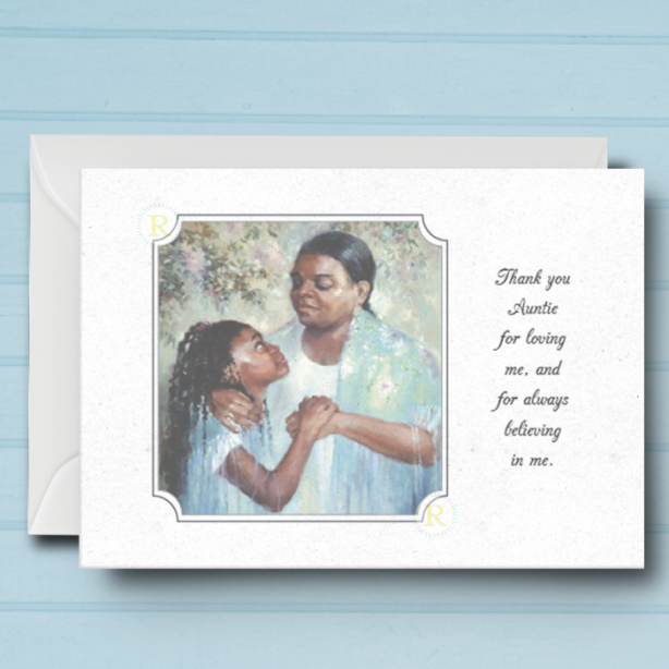 Black Mother's Day Card - Auntie B